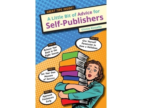 Livro A Little Bit of Advice for Self-Publishers Vinnie Kinsella (Inglês)
