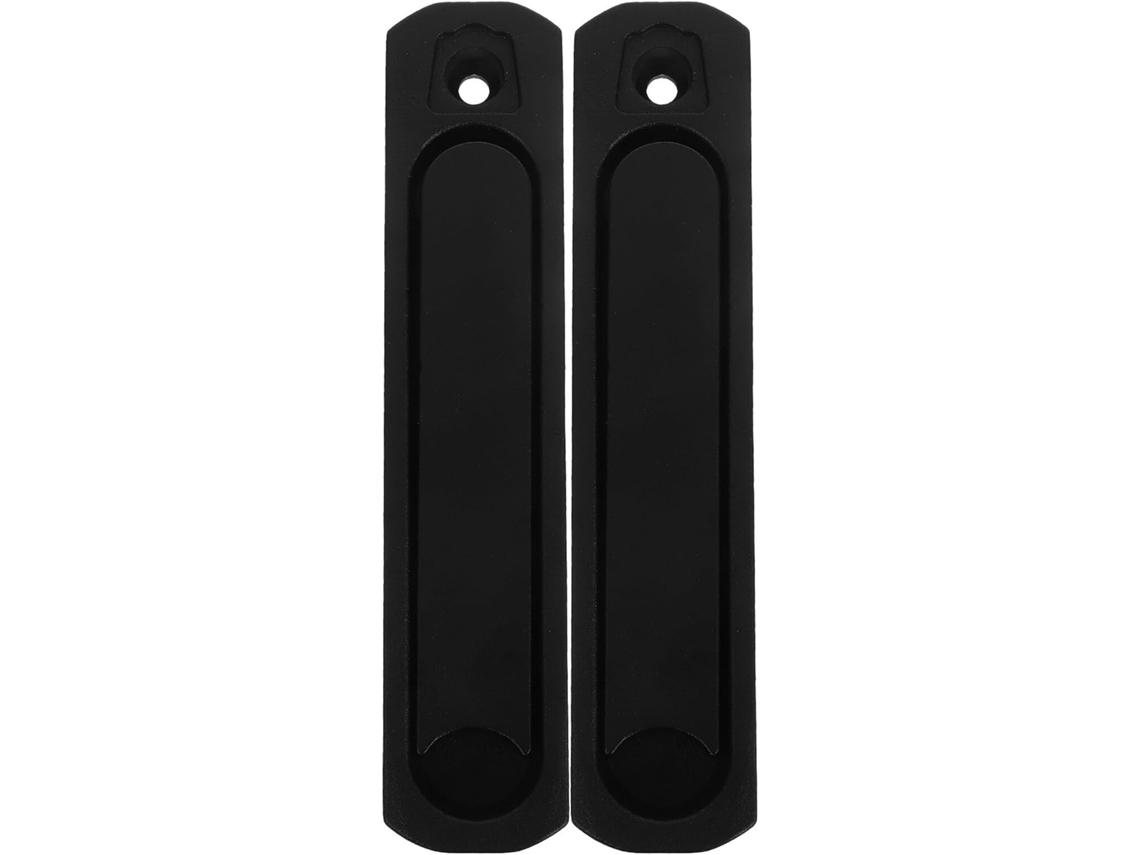 Conjunto De 2 Puxadores Ocultos Healeved, Compatíveis Com Abertura À Esquerda Ou Direita, Em Liga De Zinco, Com Design