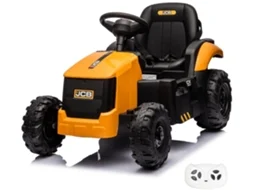 Trator Elétrico Para Crianças Jcb - 12v - 2 A 6 Anos - Amarelo