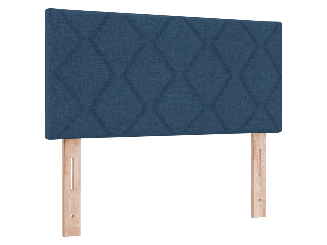 Cabeceira azul 100 cm MAISON EXCLUSIVE em tecido
