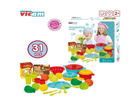 Conjunto de acessórios de cozinha Vicam de 31 peças P25vicam