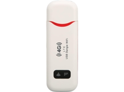 Roteador 4g Com Slot Para Cartão Sim, Dongle Wifi Pré Pago, Roteador Wifi Portátil, Suporta 10 Usuários, Sinal Forte Slowmoose