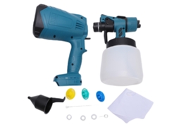 Laxiscreed Pistola De Pintura Elétrica Compatível Com Bateria Makita 18v De Alta Pressão 200w