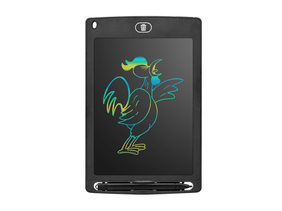 Lurelia, Tablet Lcd, Pequeno, Preto, Colorido, Caneta, Infantil, Portátil, Trava