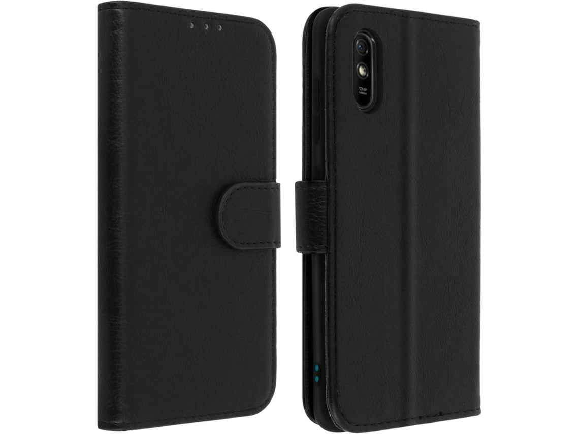 Bolsa Xiaomi Redmi 9a/9at Livro Carteira Preto