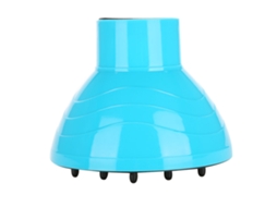 Cobertura De Difusor Universal Para Secador De Cabelo Para Cabelos Cacheados Ferramenta De Estilo Acessório (azul)