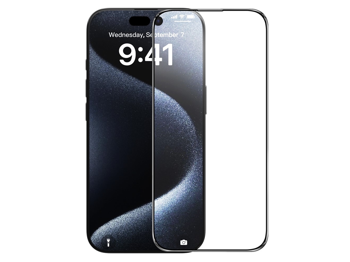Pelicula de Vidro S/MARCA Compatible con iPhone 16 Pro Screen Protector