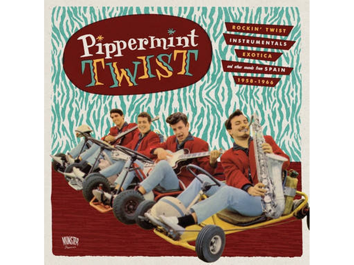 CD Pippermint Twist (Rockin' Twist - Exotica And Other Sound From Spain 1958-1966) (1CDs)