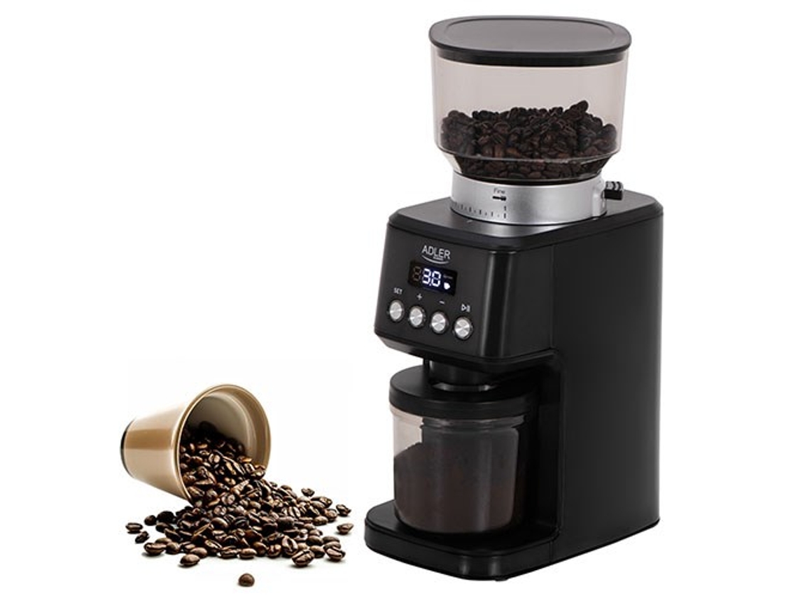 Moinho de café Burr | Anúncio 4300 | 180 W | Capacidade de grãos de café 300 G | Ártemis Negro