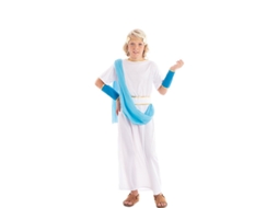 Fato de Menino PARTILANDIA Nobre Grego Branco e Azul (Tam.: 10-12 anos)