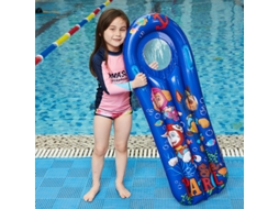 Prancha De Bodyboard Inflável Infantil Com Alça, Prancha Surfe Portátil Para Piscina, Flutuante Praia, E Natação No Verão (cachor -aquaforge