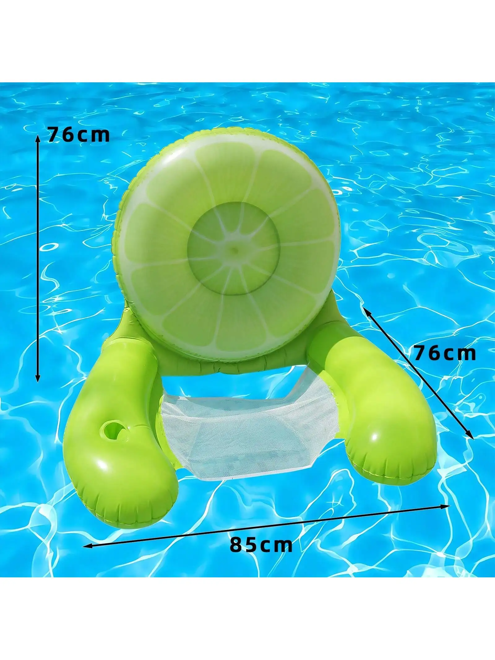 Cadeira Inflável Para Piscina Para Adultos, Cadeira De Macarrão Inflável Com Tiras De Tecido Macio.