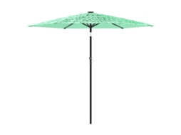 Garden Parasol, Garden Parasols Vidaxl Verde Poliéster (268 X 268 X 226 Cm)