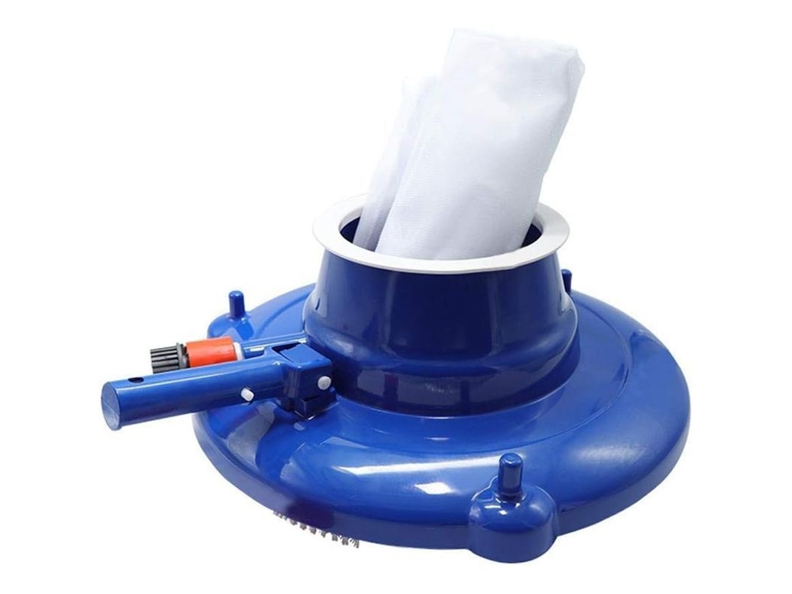 Limpiador de Piscina com Jato Portátil, Escova, Bolsa de Filtro S/MARCA