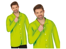 Camisa adulto verde neon