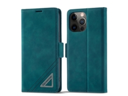 Capa De Couro Com Fivela Dupla Lateral Forwenw Para Iphone 13 Pro