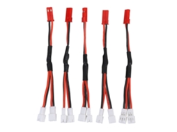 5pcs Conector Jst Para Ph 2.0 Motor Esc Rc Plug Conversor Fio 22awg Jst Macho Para Ph 2.0 Fêmea