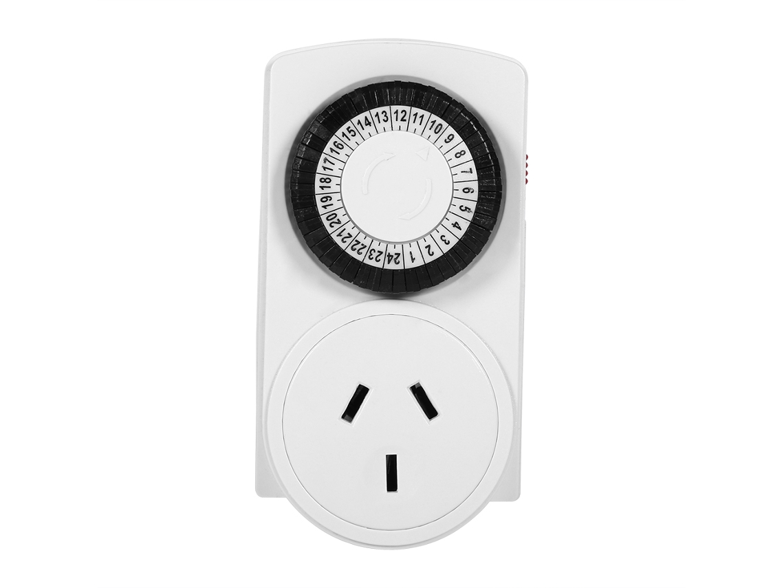 Laxiscreed Temporizador Mecânico De 24 Horas Com Padrão Australiano E Eficiência Energética