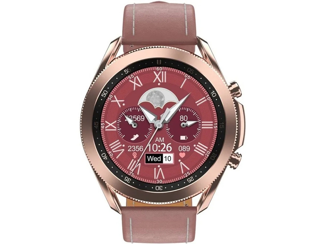 Relógio inteligente Bestvite W3112 em ouro rosa