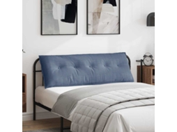 Vidaxl Travesseiro Para Costas Azul 140 X 50 Cm