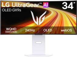 Monitor Gaming LG 34GX90SB-W (34" - UltraWide - 0.03 ms - 240 Hz)
