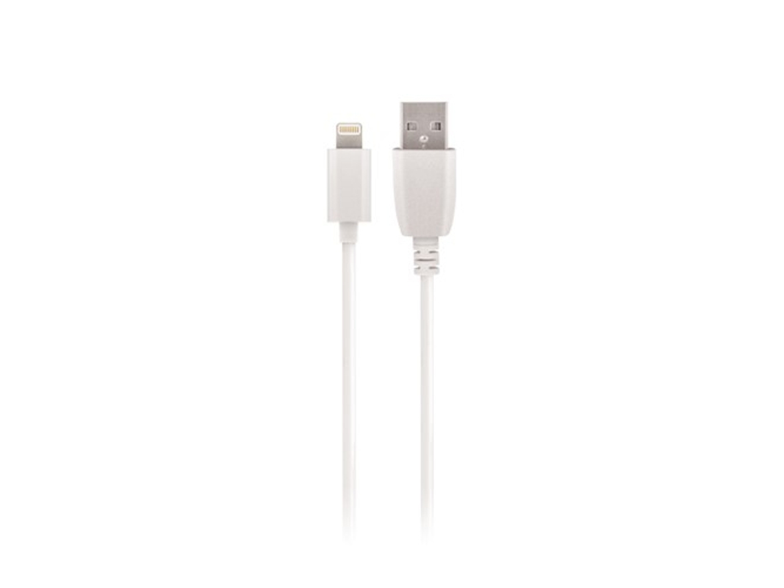 Cabo Telemóvel Usb Lightning MAXLIFE Branco