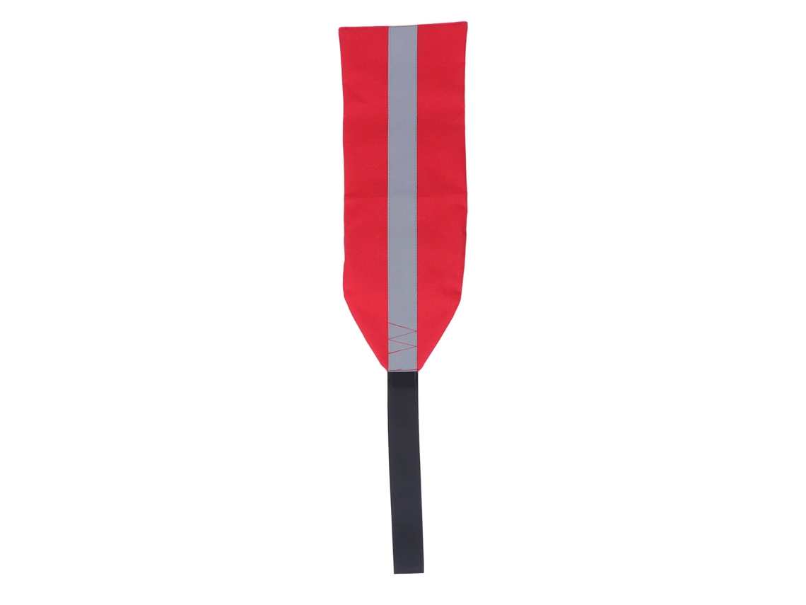 Bandeira De Segurança Para Kayak Canoa Com Faixa Refletiva Oxford Cloth Vermelha Para Bicicleta Barco Remo