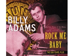 CD Billy Adams  - Rock Me Baby - Rock Me Baby (1CDs)