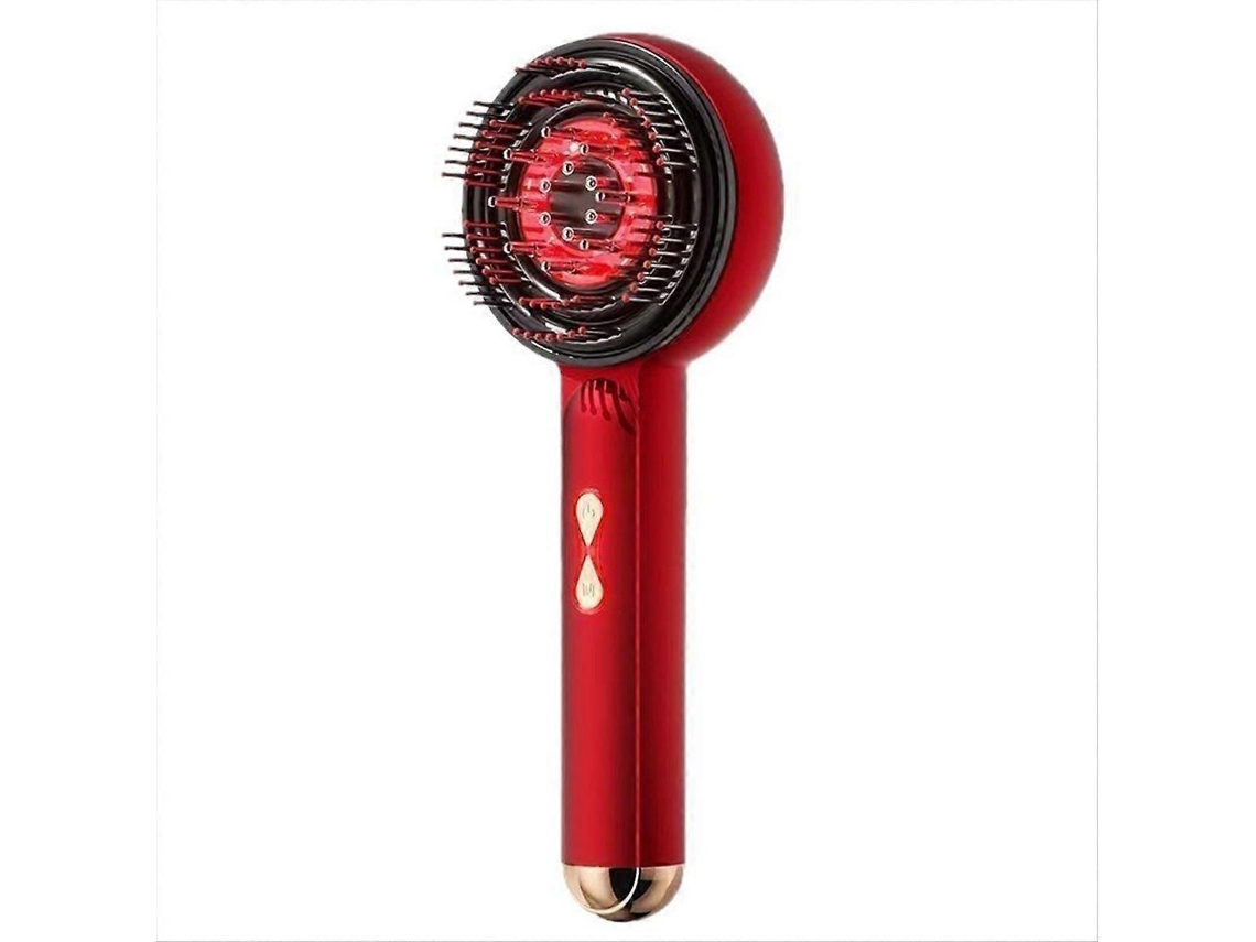 Pente De Massagem Elétrica Para Cabeça Com Microcorrente, Adequado Para Uso Com Líquido Condutor.