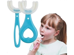 2pcs Todas as Escovas de Dentes Arredondadas em Forma U para Crianças, Escova e Scova GOKOCO