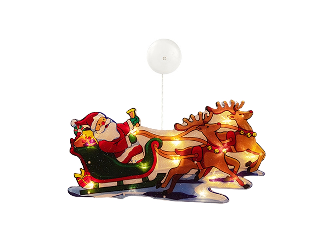 Corda De Luz Decorativa Com Ventosa Ambiente Festivo