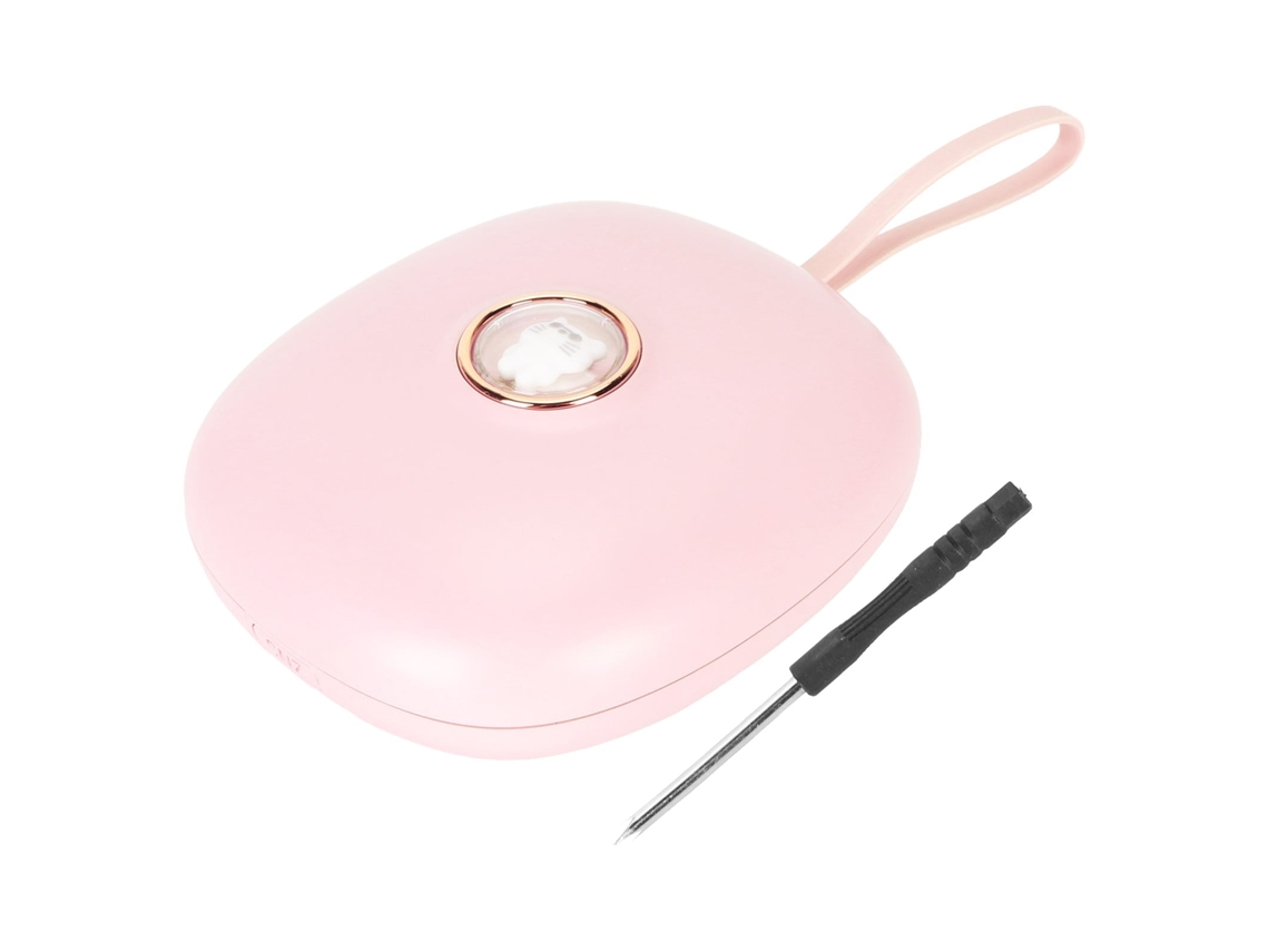 2026 Store reloj Despertador Digital Vibrador Led Portátil para Dormilones Estudiantes Niños Color Rosa