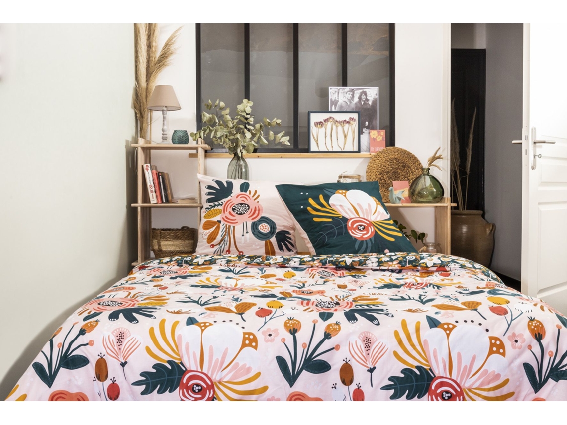Conjunto de cama 240 X 220 cm Champetre Leffet Papillon