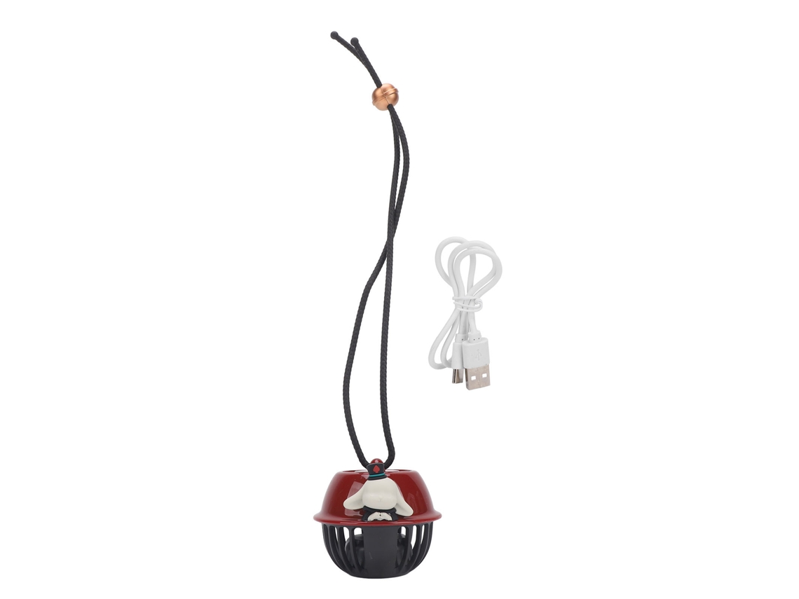Ventilador de Pescoço Sem Palhetas Usb 3 Velocidades Recarregável
