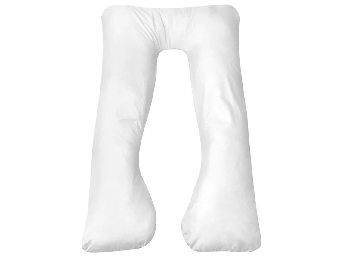 Vidaxl Almofada De Gravidez 90x145 Cm Branco