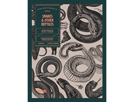 Livro Snakes and Other Reptiles An Image Archive for Artists and Designers de Kale James (Inglês)