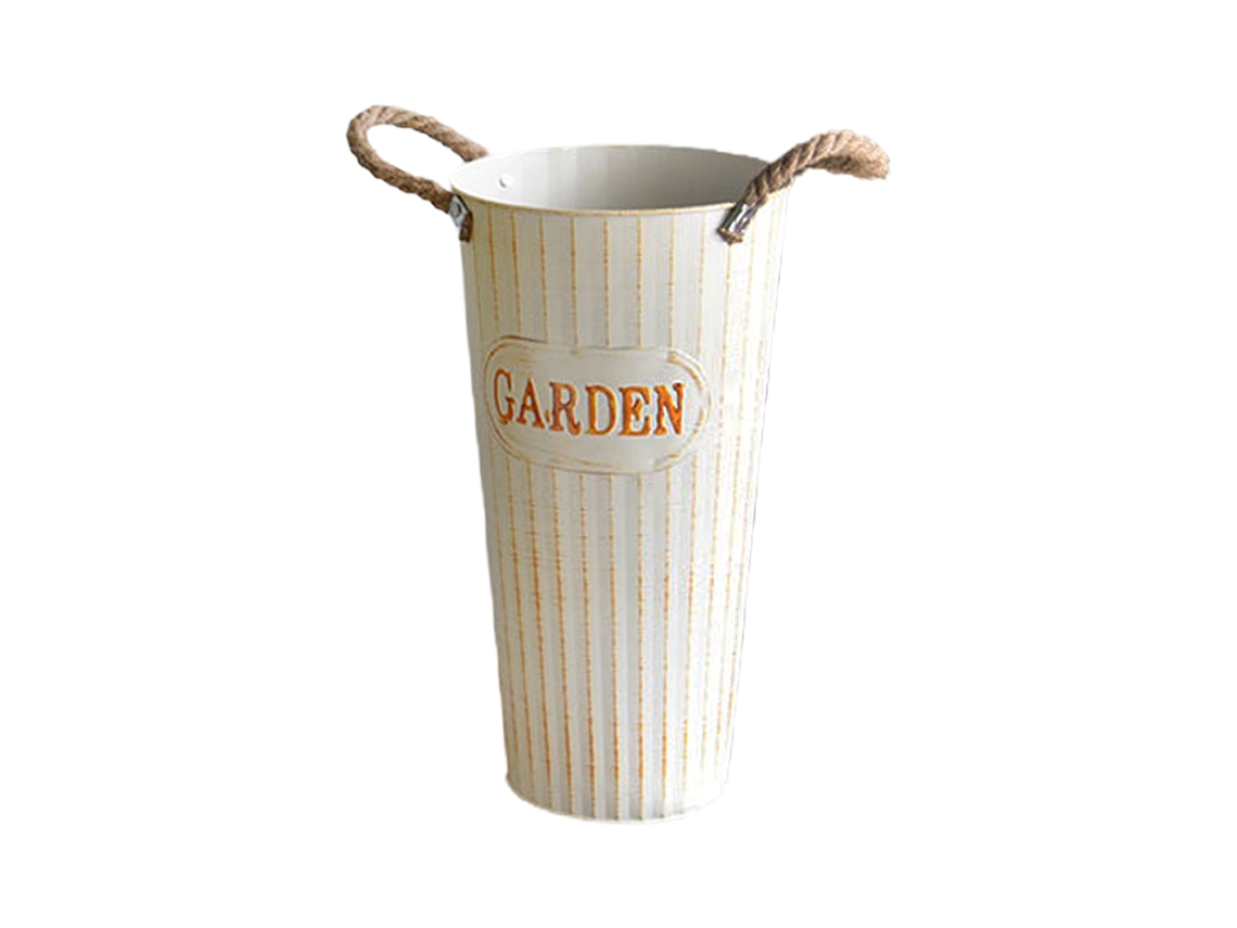 Vaso de Flores Vintage em Ferro, 40cm, LAXISCREED