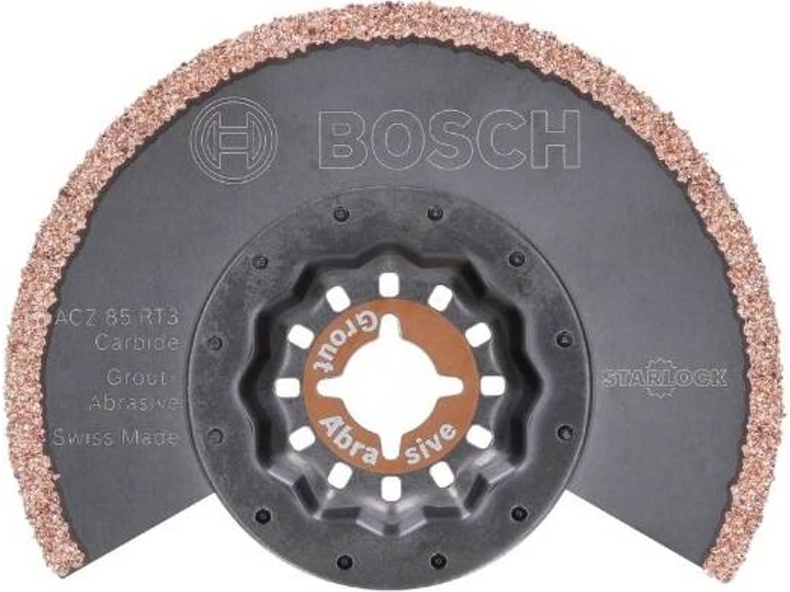 Lâmina de Serra de Segmento BOSCH Carbide-Riff Starlock Acz 85 Rt3 85 mm