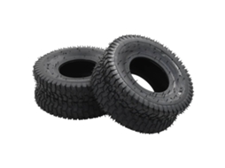 Vidaxl Conj. Pneus E Câmaras P/ Carro Mão 4 Pcs 15x6.00-6 4pr Borracha