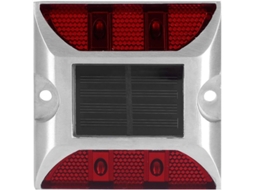 Lâmpada Solar de Passo de Estrada com 4 LED Nova Line Liga de Alumínio à Prova D'água