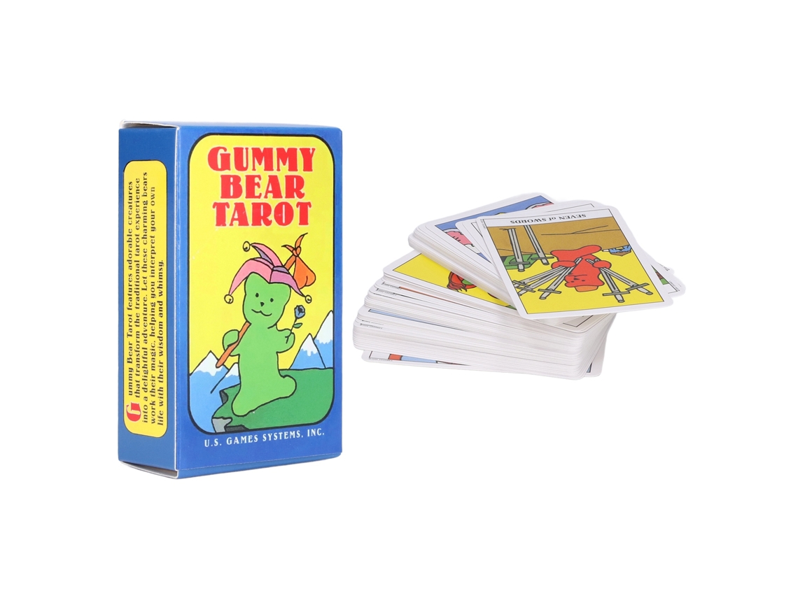2026 cartas de Tarot Portátiles Juego de Mesa Interactivo de Adivinación En Inglés para Principiantes