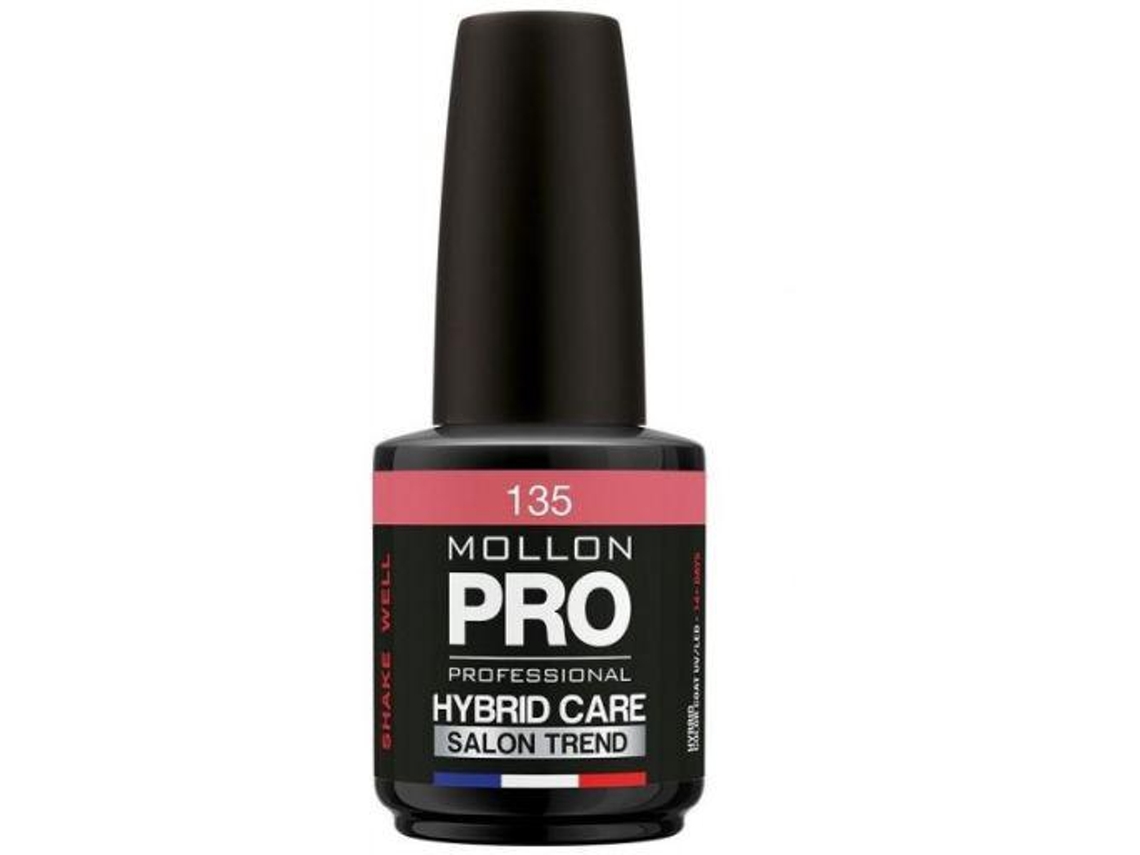 Mollon Pro Esmalte Hybrid Care Salon Trend Uv/Led 135 Sylvie 12 Ml