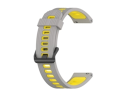 Bracelete de silicone para relógio compatível com várias marcas EOOCOO