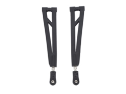 2 Peças Braço Superior De Suspensão Traseira Para Carros Rc Zd Racing 9021 08423 1/8 Acessórios Rc