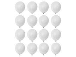 KOFIHETY Conjunto Balão Macaron Arco Íris Aniversário 40 Peças Balões Látex Branco Puro Decoração Festa Casamento Carnaval Bebê