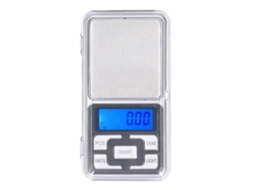 Mini Balança AQUAFORGE multifuncional de 200 G/0,01 G com visor LCD para alimentos e joias