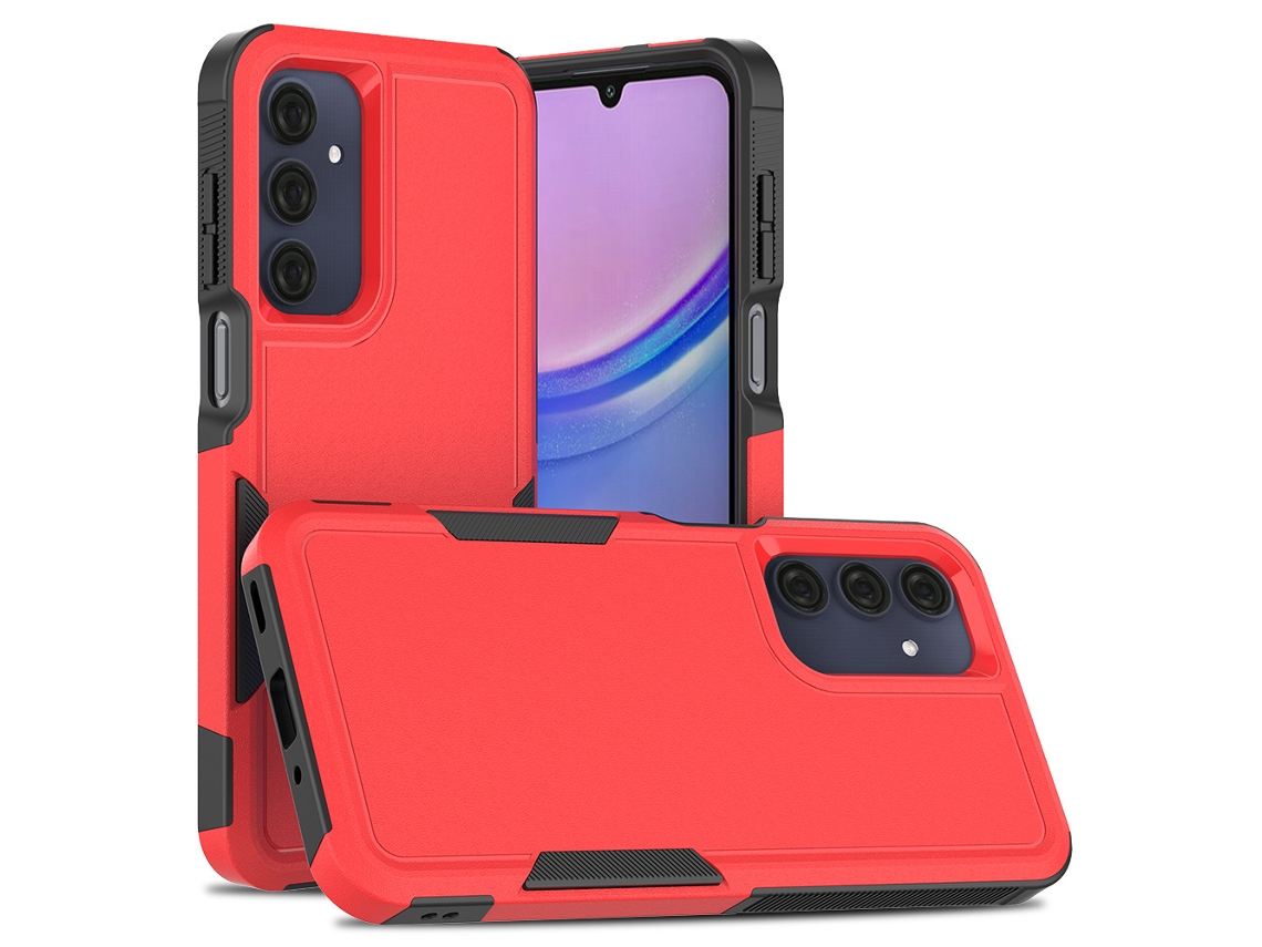 Capa Protetora Para Celular Sailing Armorvermelho - Samsungsung Galaxy A05s