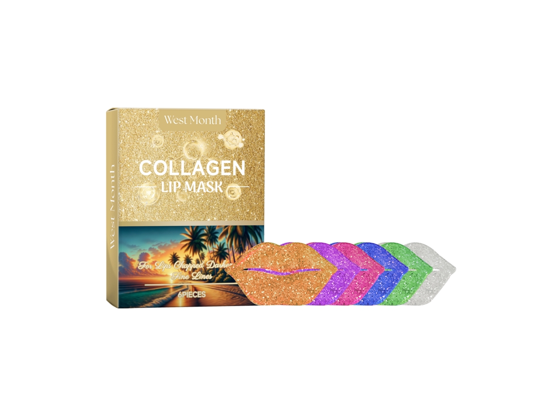 Máscara de Lábios com Colágeno para Hidratar e Nutrir Profundamente os Lábios LAXISCREED
