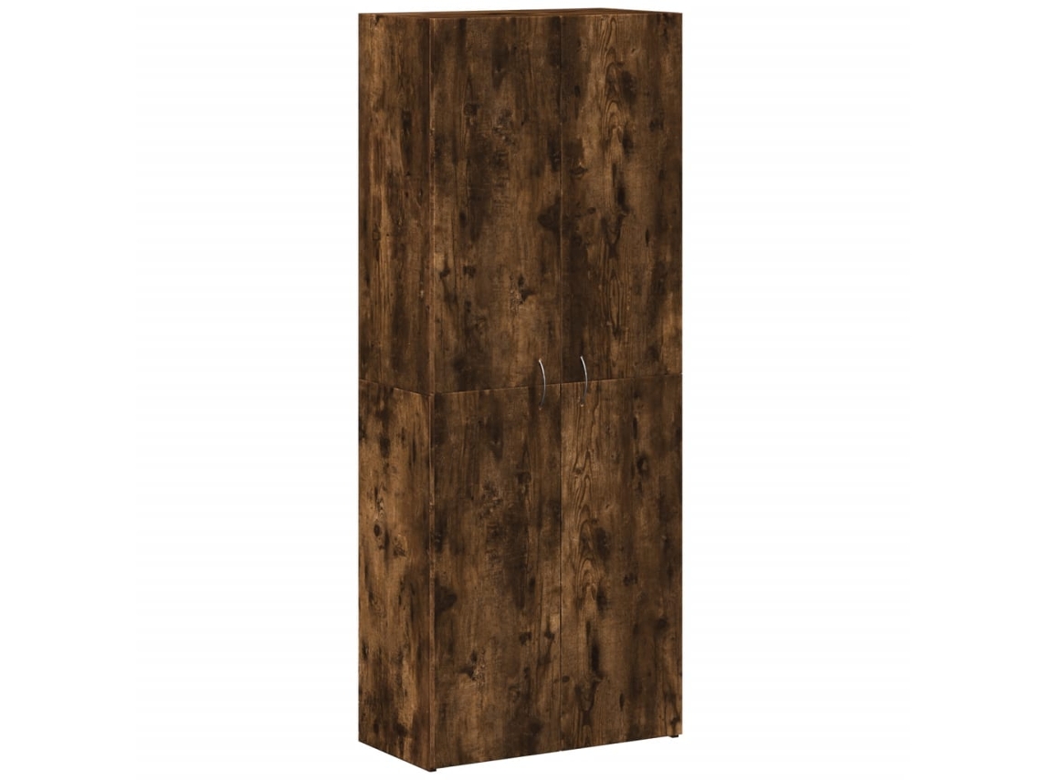 File Cabinet, File Cabinets Vidaxl Marrom Madeira Processada (60 X 32 X 153 Cm)