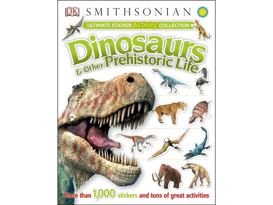 Livro Ultimate Sticker Activity Collection Dinosaurs And Other Prehistoric Life de Dk (Inglês)
